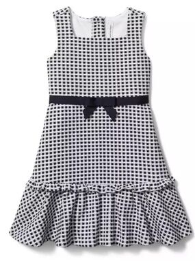 Janie and Jack Check Ruffle Dress 2T